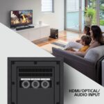 Sony HT-S20R Real 5.1ch Dolby Digital Soundbar for TV with subwoofer and Compact Rear Speakers, 5.1ch Home Theatre System (400W,Bluetooth & USB Connectivity, HDMI & Optical connectivity) - Open Box - Image 3
