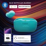 JBL Wave Buds 2 Ear Buds Wireless BluetoothV5.3, Active Noise Cancellation Earbuds,Multi Connect, App for Customized Extra Bass Eq, Relax Mode,Speed Charge, 40H Playback, Fast Pair, 4 Mics,IP54 (Blue) - Sealed Pack - Image 9