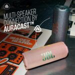 JBL Flip 7 Wireless Portable Bluetooth Speaker, Bold Pro Sound with AI Sound Boost, 16Hrs of Playtime, IP68 Water & Dustproof, Multi-Speaker Connection by Auracast, Personalization App (Blue) - Sealed Pack - Image 4