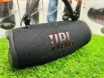 JBL Charge 6, Powerful Pro Sound with AI Sound Boost Wireless Portable Bluetooth Speaker (Black)- Open Box - Image 11