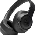 JBL Tune 760NC, Wireless Over Ear Active Noise Cancellation Headphones with Mic, Upto 50 Hours Playtime, Multi-Device Connectivity, Pure Bass, AUX & Voice Assistant Support for Mobile Phones (Black) - Sealed Pack