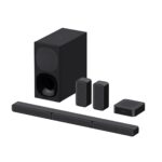 Sony HT-S40R Real 5.1ch Dolby Audio Soundbar for TV with Subwoofer & Wireless Rear Speakers, 5.1ch Home Theatre System (600W, Bluetooth & USB Connectivity, HDMI & Optical Connectivity, Sound Mode) - Open Box