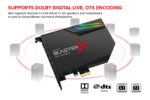 Creative Sound BlasterX AE-5 Plus SABRE32-class Hi-res 32-bit/384 kHz PCIe Gaming Sound Card - Open Box - Image 2