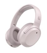 Edifier W820NB Plus Wireless Over-Ear Noise Cancelling Headphone, -49 dB ANC, LDAC Hi-Res Audio, 88H Playtime, Spatial Sound, AI Clear Calls, Bluetooth V6.1 & Multipoint - Smoky Pink - Open Box