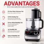 INALSA INOX 1200 food processor for kitchen with Mixer Grinder Juicer|1200 Watt Copper Motor - Open Box - Image 9