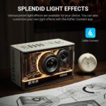 Edifier QD35 Tabletop Bluetooth Speaker with GaN Charger, Hi-Res Audio and Hi-Res Audio Wireless Certified, Ultra-Fast 35W GaN Charging, Splendid Light Effects (White) - Open Box - Image 7
