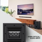 Sony HT-S40R Real 5.1ch Dolby Audio Soundbar for TV with Subwoofer & Wireless Rear Speakers, 5.1ch Home Theatre System (600W, Bluetooth & USB Connectivity, HDMI & Optical Connectivity, Sound Mode) - Open Box - Image 4