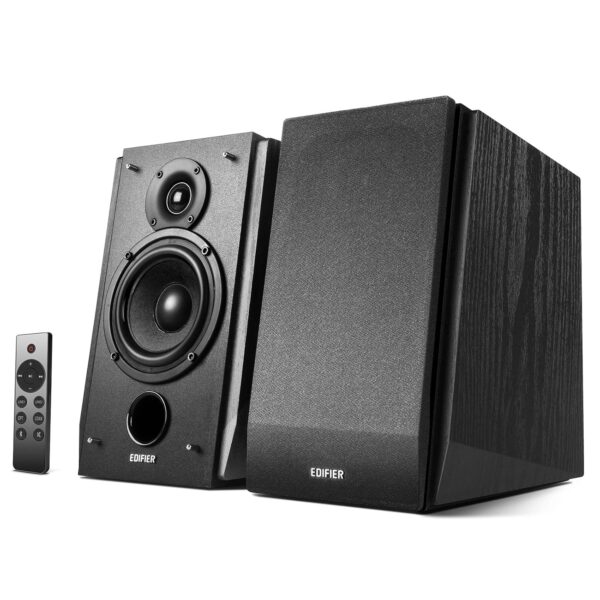 Edifier R1855DB Multimedia 2.0 Bookshelf Speaker with Bluetooth 5.0, Optical,Coaxial line in with Sub Out - Open Box