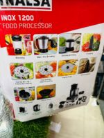 INALSA INOX 1200 food processor for kitchen with Mixer Grinder Juicer|1200 Watt Copper Motor - Open Box - Image 11