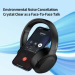 Edifier W820NB Hybrid Active Noise Cancelling Headphones - Hi-Res Audio - 49H Playtime - Wireless Over Ear Bluetooth Headphones for Travel/Home/Office- (White) - Open Box - Image 8