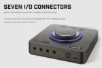 Creative Sound Blaster X4 Hi-Res 24bit/192kHz External USB DAC and Amp Sound Card, Super X-Fi, Multi-Channel, 7.1 Discrete Surround, Optical-in, Optical-out, Line-in, Mic-in, Headset-in for PC and Mac - Open Box - Image 4