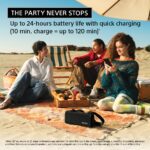 Sony ULT Field 3 Bluetooth Speaker, 48W Massive Bass, 24Hr Battery, IP67 Water/Dust/Shock/Rustproof, Hands-Free Calling, Quick Charge, Strap-White - (Open Box) - Image 4