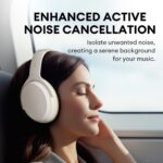 Edifier Wh700Nb Active Noise Cancelling Headphones - 68H Playtime - Ai Call Noise Cancellation (Ivory) - Open Box - Image 2