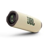 JBL Flip 7 Wireless Portable Bluetooth Speaker, Bold Pro Sound with AI Sound Boost, 16Hrs of Playtime, IP68 Water & Dustproof, Multi-Speaker Connection by Auracast, Personalization App (Sand) - Open Box
