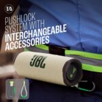 JBL Flip 7 Wireless Portable Bluetooth Speaker, Bold Pro Sound with AI Sound Boost, 16Hrs of Playtime, IP68 Water & Dustproof, Multi-Speaker Connection by Auracast, Personalization App (Sand) - Open Box - Image 10