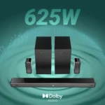 ZEBRONICS ZEB-SBSPK C12 / ZEB-JUKE BAR 9551 625 W Bluetooth Soundbar (Black, 5.2 Channel) - Open Box - Image 2